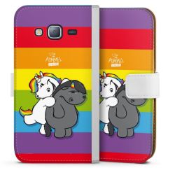 Sideflip mit Lasche weiß