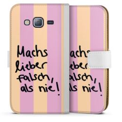 Sideflip mit Lasche weiß