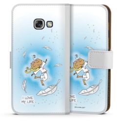 Sideflip mit Lasche weiß