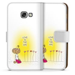 Sideflip mit Lasche weiß