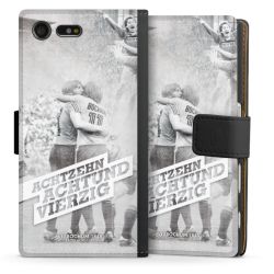 Sideflip mit langer Lasche schwarz