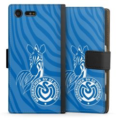 Sideflip mit langer Lasche schwarz