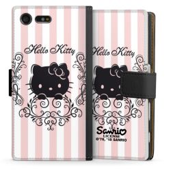 Sideflip mit langer Lasche schwarz