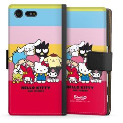 Sideflip mit langer Lasche schwarz