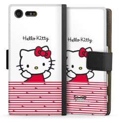 Sideflip mit langer Lasche schwarz