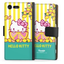 Sideflip mit langer Lasche schwarz