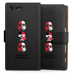 Sideflip Fodral med flap svart