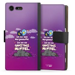 Sideflip mit langer Lasche schwarz