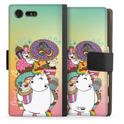 Sideflip mit langer Lasche schwarz