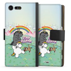 Sideflip mit langer Lasche schwarz