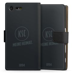 Sideflip mit langer Lasche schwarz