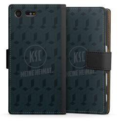 Sideflip mit langer Lasche schwarz