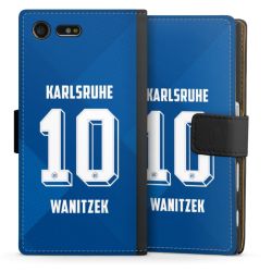 Sideflip mit langer Lasche schwarz