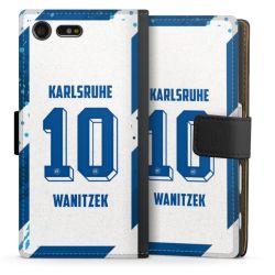 Sideflip mit langer Lasche schwarz