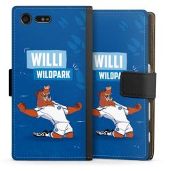 Sideflip mit langer Lasche schwarz