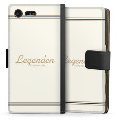 Sideflip mit langer Lasche schwarz