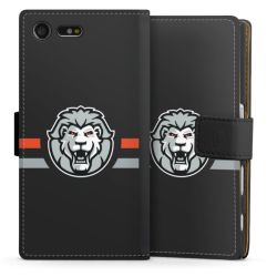 Sideflip mit langer Lasche schwarz