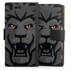 Sideflip mit langer Lasche schwarz