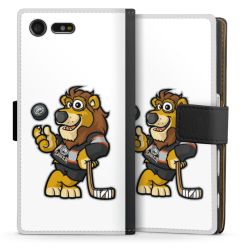 Sideflip mit langer Lasche schwarz