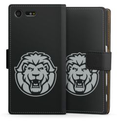 Sideflip mit langer Lasche schwarz