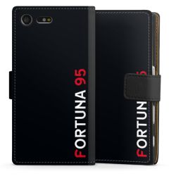 Sideflip mit langer Lasche schwarz