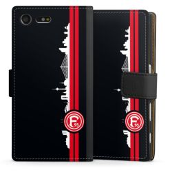 Sideflip mit langer Lasche schwarz