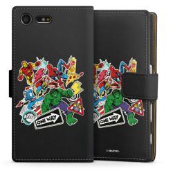 Sideflip Fodral med flap svart