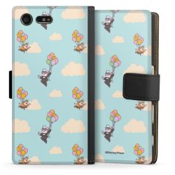 Sideflip mit langer Lasche schwarz