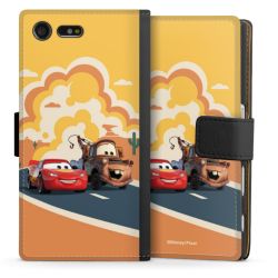 Sideflip mit langer Lasche schwarz