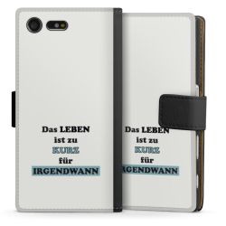 Sideflip mit langer Lasche schwarz