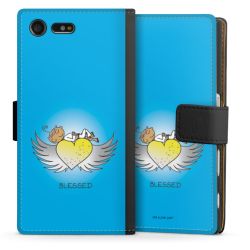 Sideflip mit langer Lasche schwarz