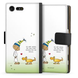 Sideflip mit langer Lasche schwarz