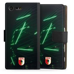 Sideflip mit langer Lasche schwarz