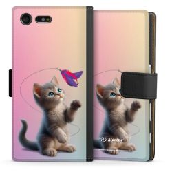 Sideflip Fodral med flap svart