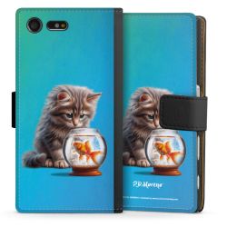 Sideflip Fodral med flap svart