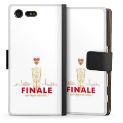 Sideflip mit langer Lasche schwarz