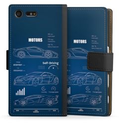 Sideflip Fodral med flap svart