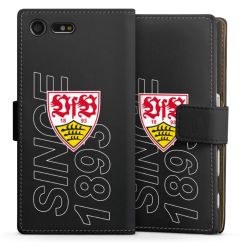 Sideflip mit langer Lasche schwarz