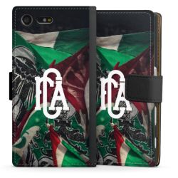 Sideflip mit langer Lasche schwarz