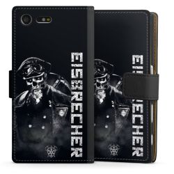 Sideflip mit langer Lasche schwarz