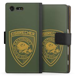 Sideflip mit langer Lasche schwarz