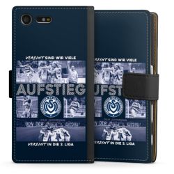 Sideflip mit langer Lasche schwarz