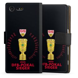 Sideflip mit langer Lasche schwarz