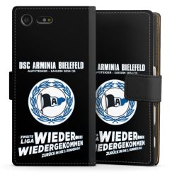 Sideflip mit langer Lasche schwarz