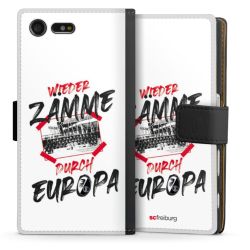 Sideflip mit langer Lasche schwarz