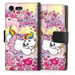 Sideflip mit langer Lasche schwarz