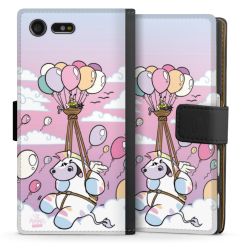 Sideflip mit langer Lasche schwarz