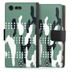 Sideflip mit langer Lasche schwarz