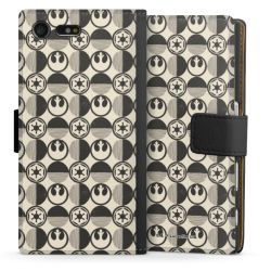 Sideflip mit langer Lasche schwarz