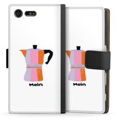 Sideflip mit langer Lasche schwarz